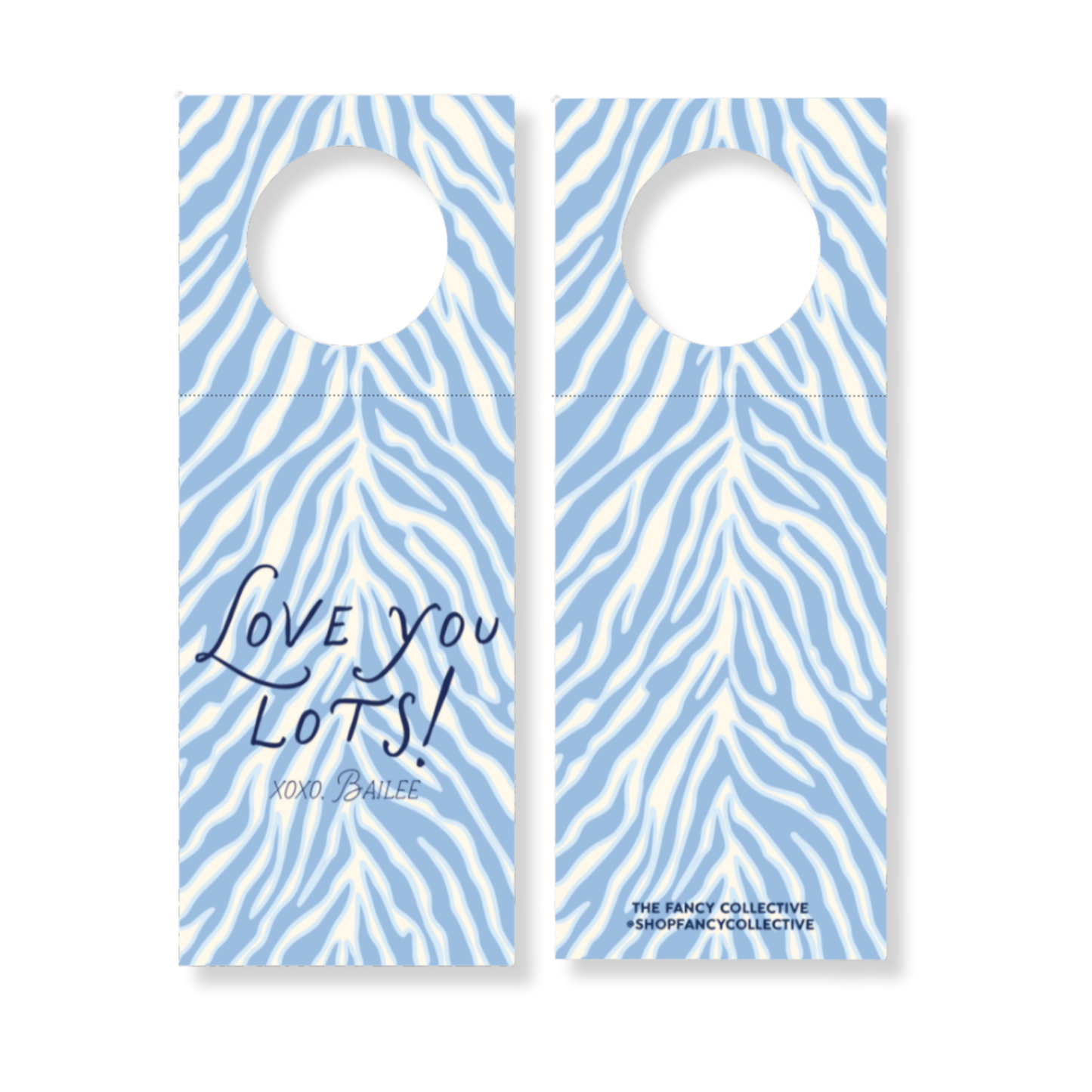 “Love you lots!” Wine Bottle Gift Tag