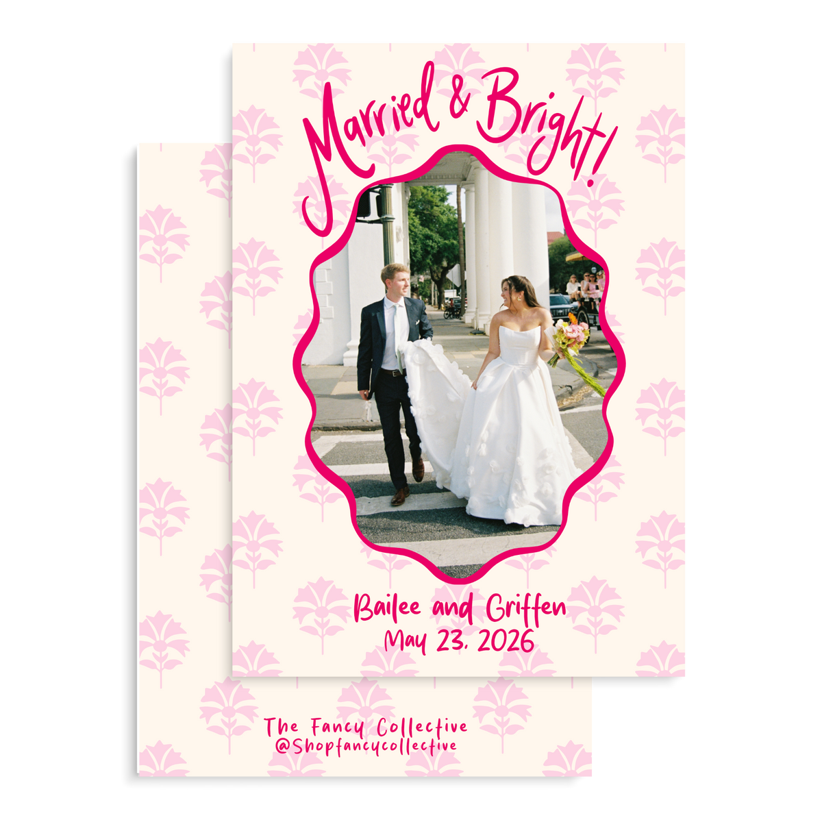 Married & Bright Holiday Cards