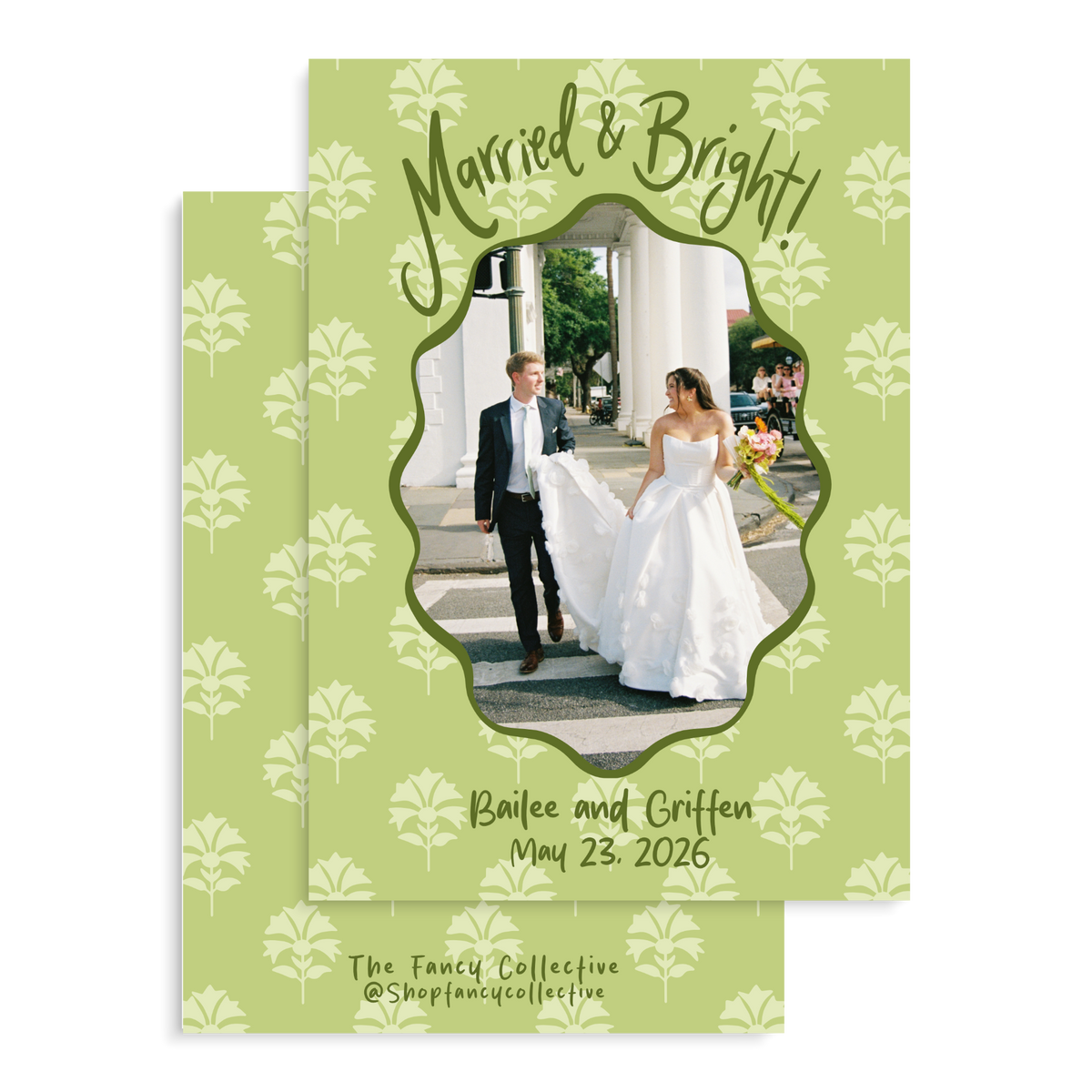 Married & Bright Holiday Cards
