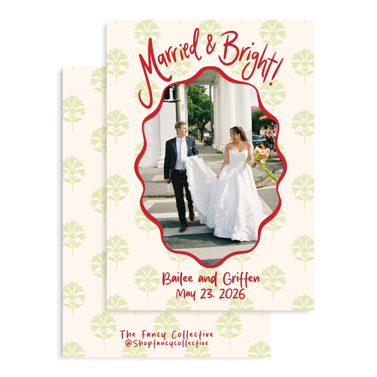 Married & Bright Holiday Cards