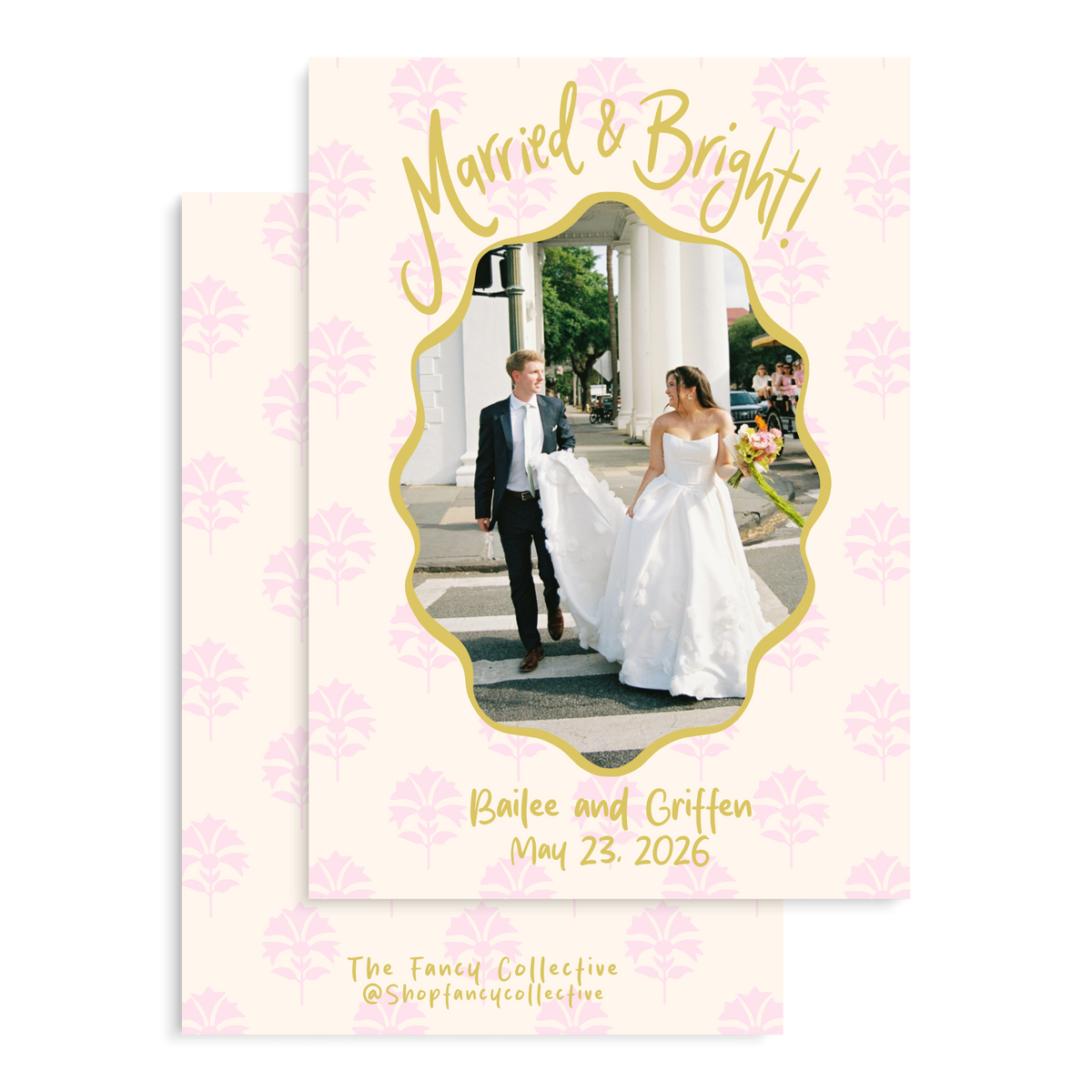 Married & Bright Holiday Cards