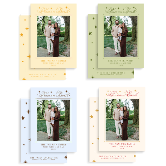 Peace on Earth Holiday Cards